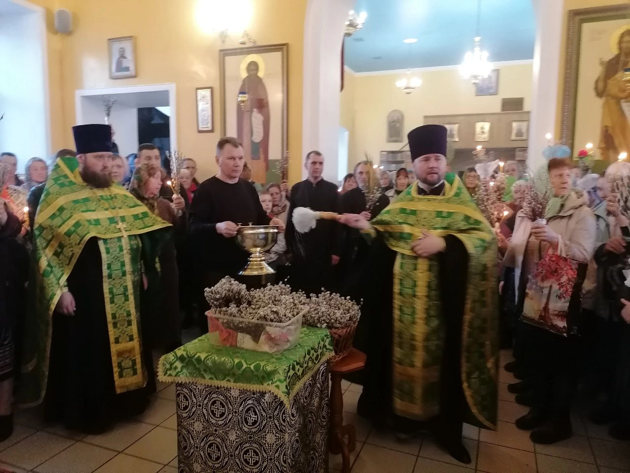 Всенощное бдение в канун Входа Господня в Иерусалим
