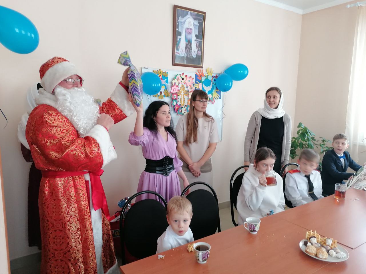 В воскресной школе состоялся Рождественский утренник
