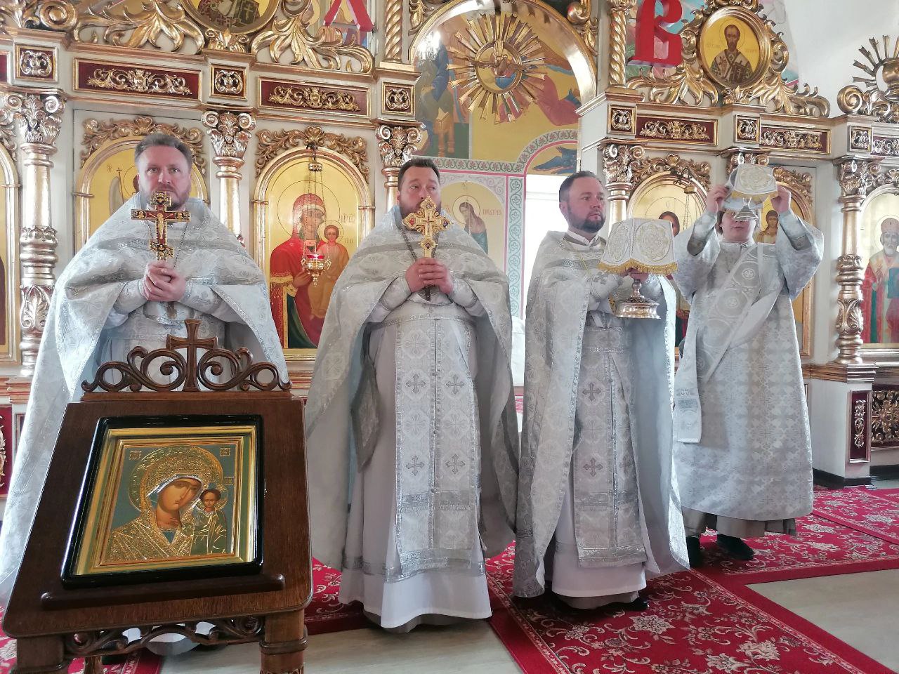 Богослужения в день Вознесения Господня 
