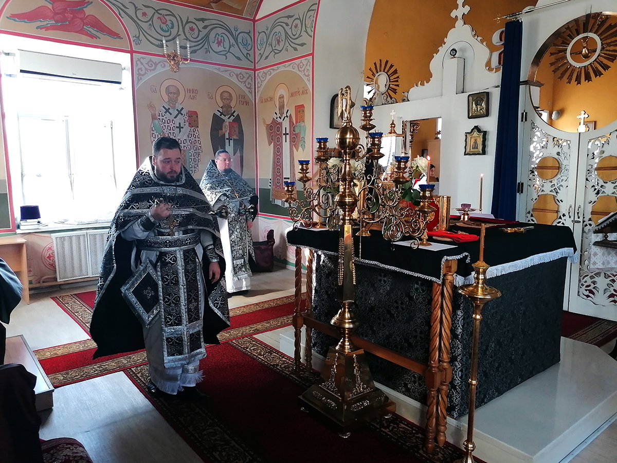 Служба в среду первой седмицы Великого поста