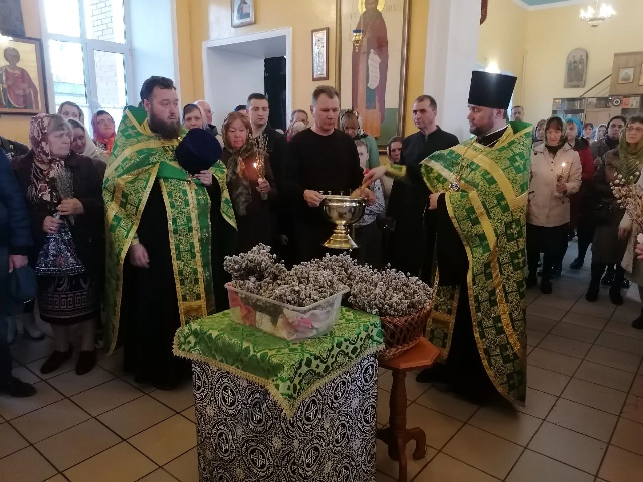 Всенощное бдение в канун Входа Господня в Иерусалим