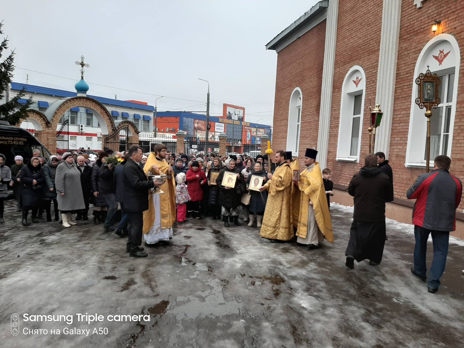 Празднование престольного праздника нашего храма