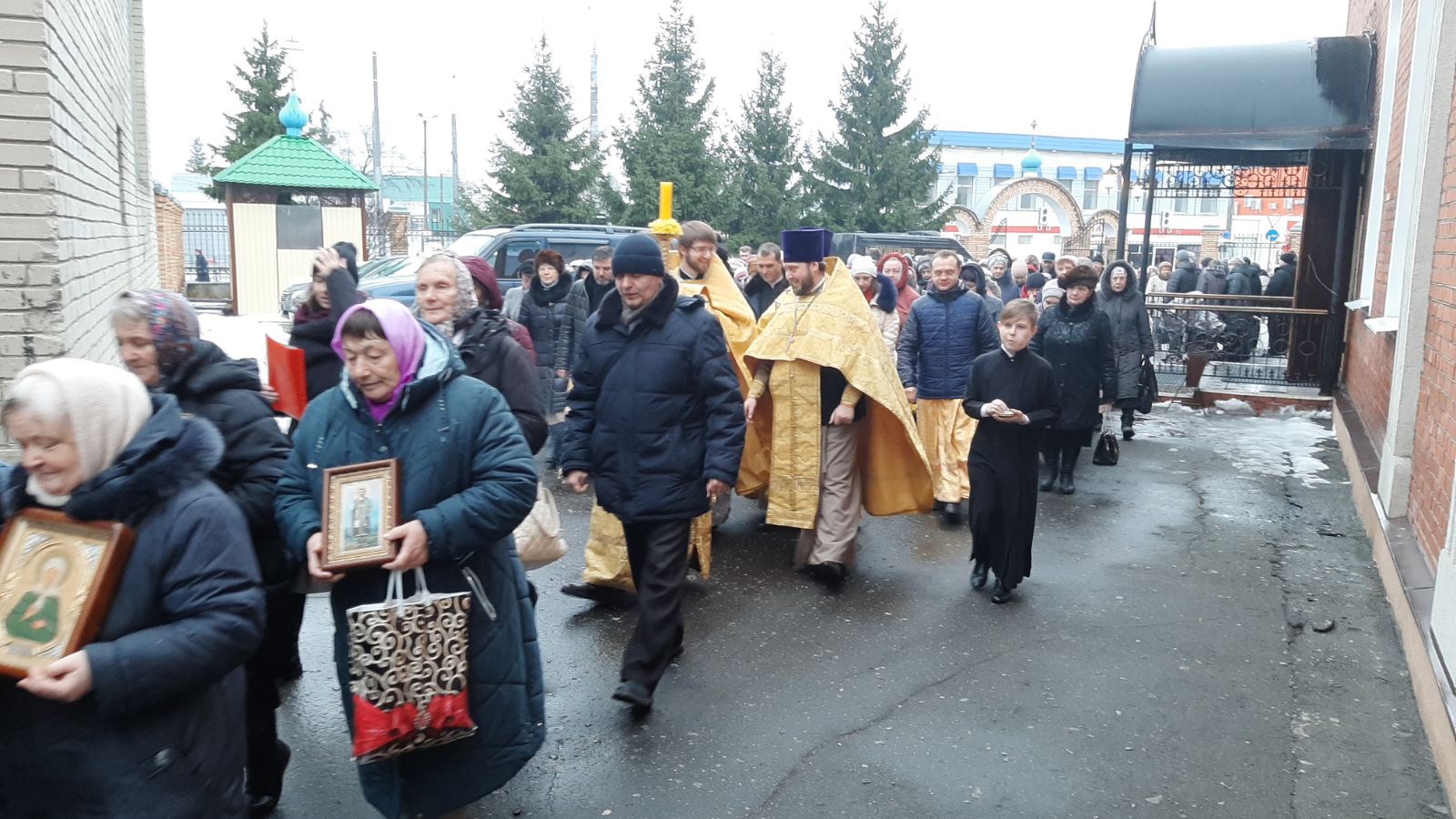 Празднование престольного праздника нашего храма
