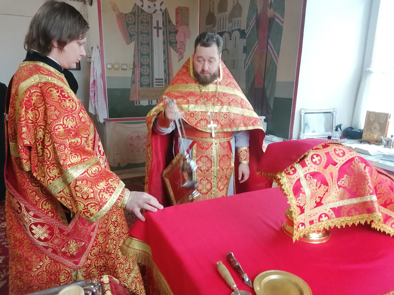 Празднование Радоницы в нашем храме