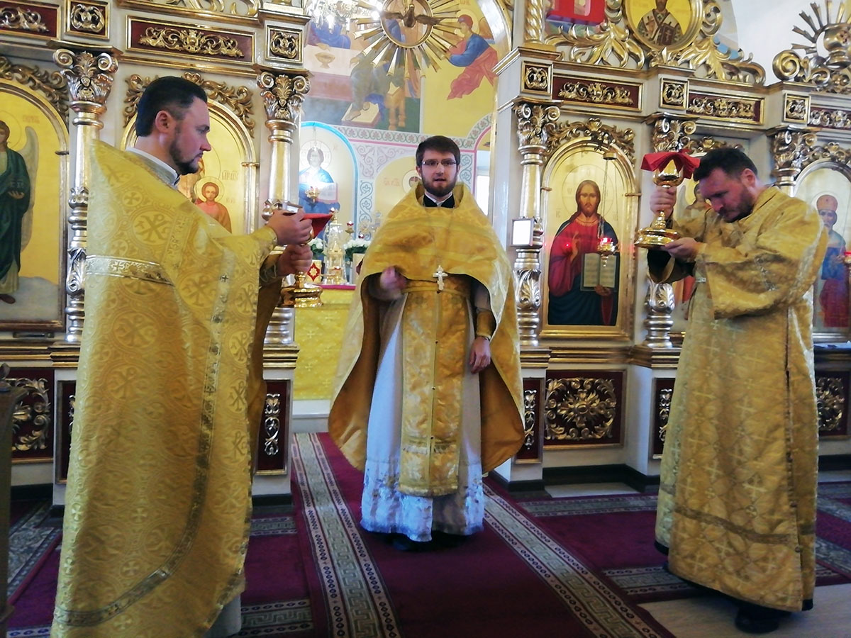 Празднование престольного праздника нашего храма