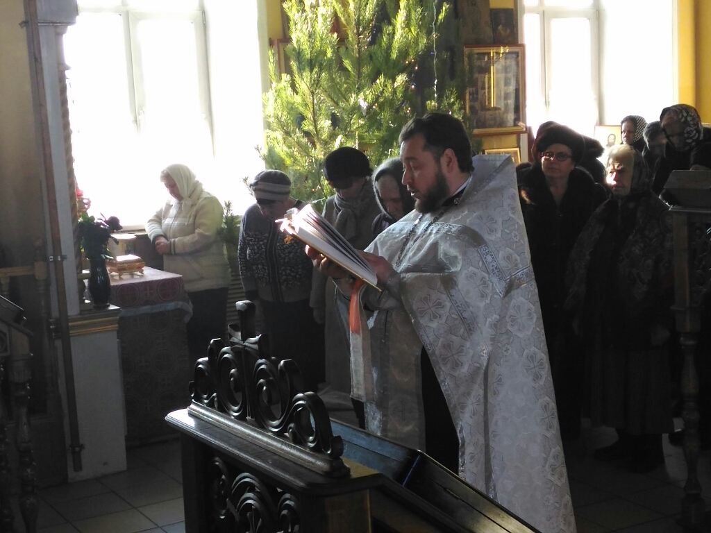 Рождественский сочельник в нашем храме