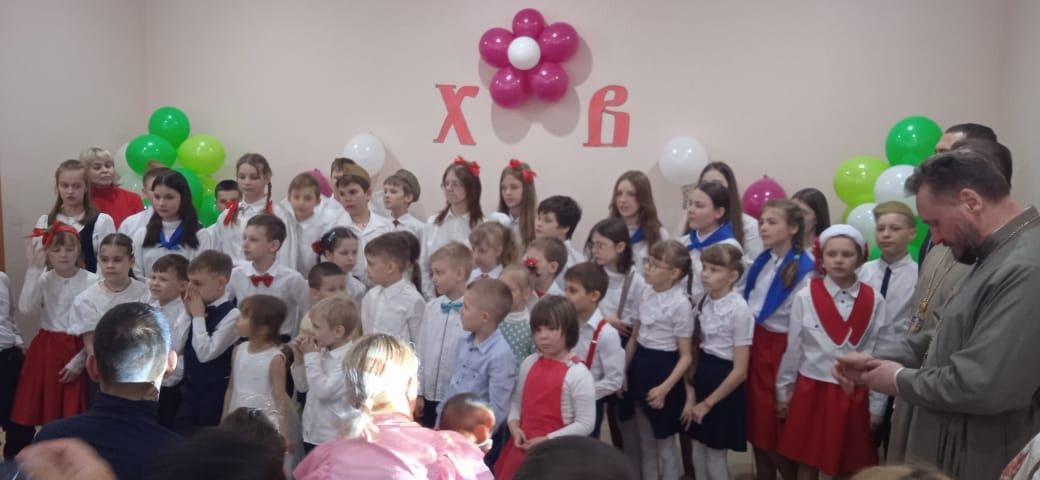 В воскресной школе Никольского храма г.Пензы состоялся Пасхальный утренник