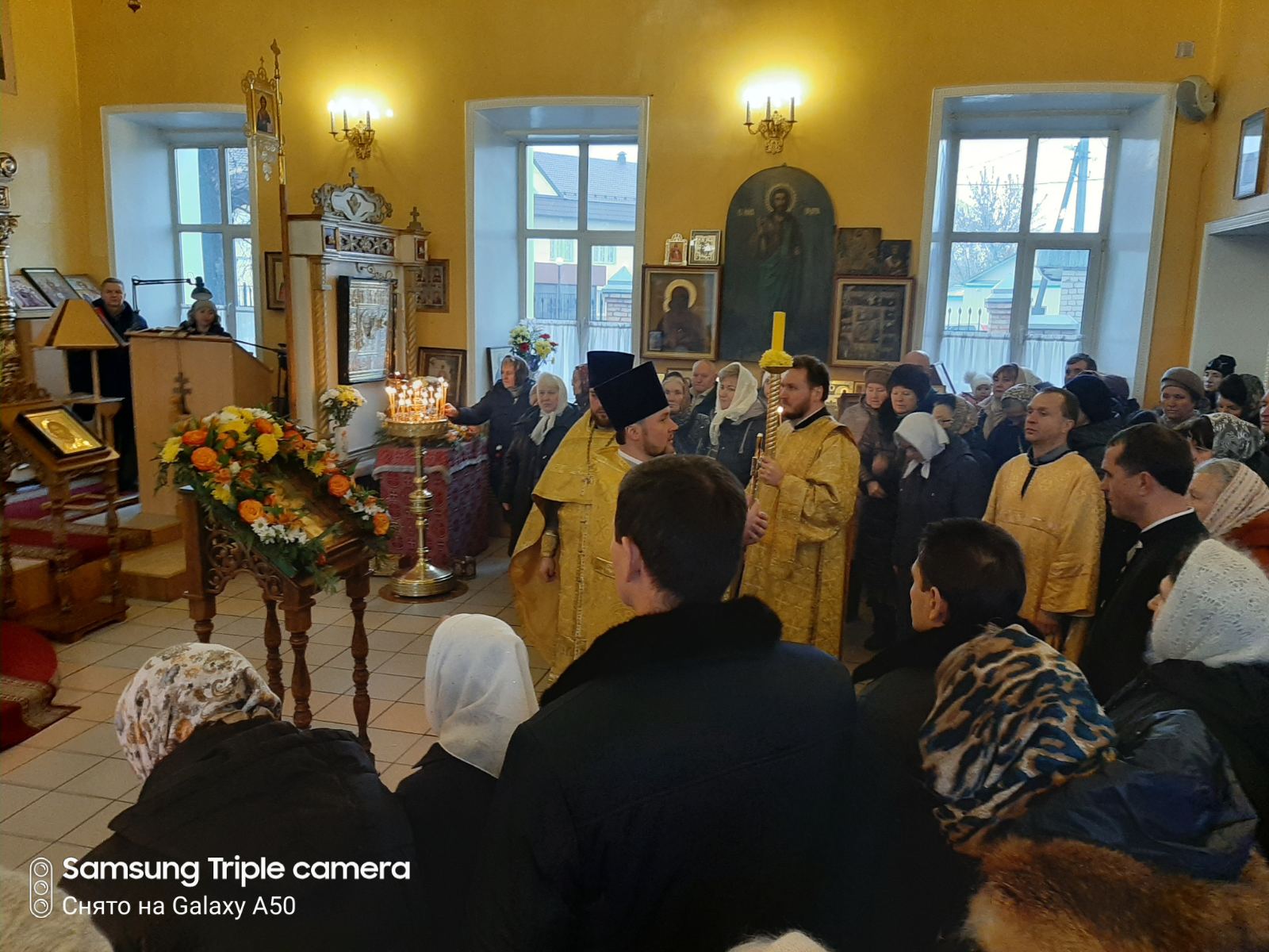Празднование престольного праздника нашего храма