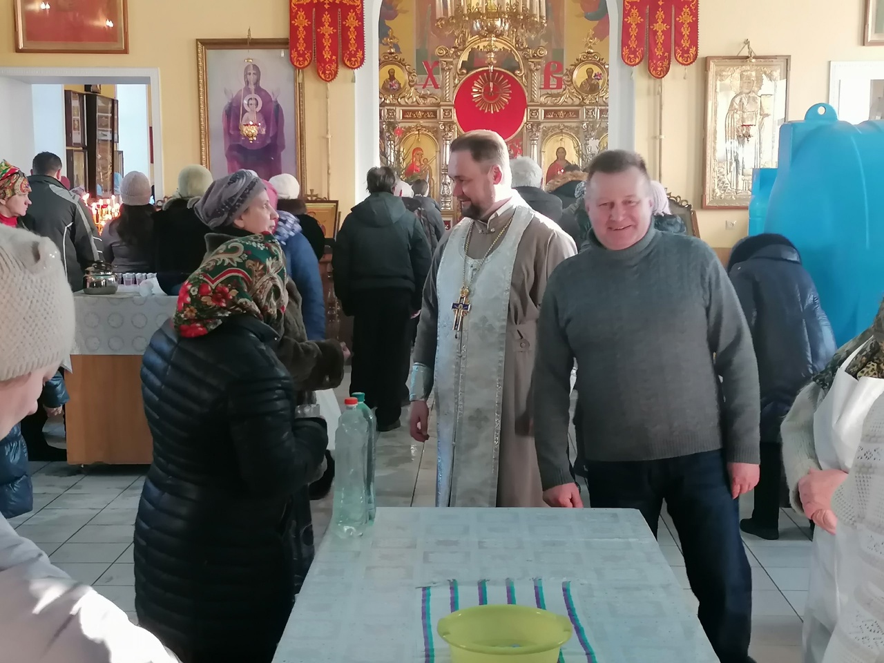 Празднование Крещение Господне