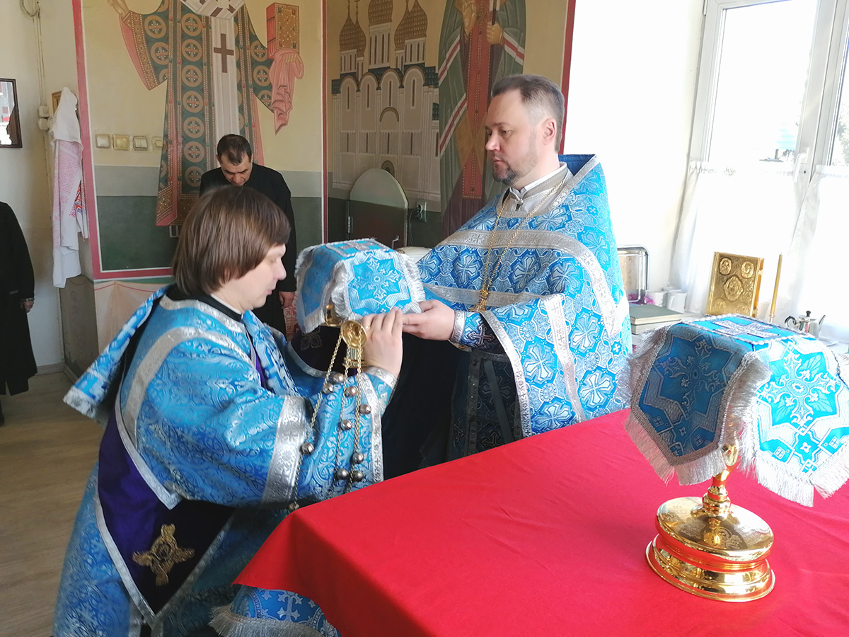  Празднование Благовещение Богородицы