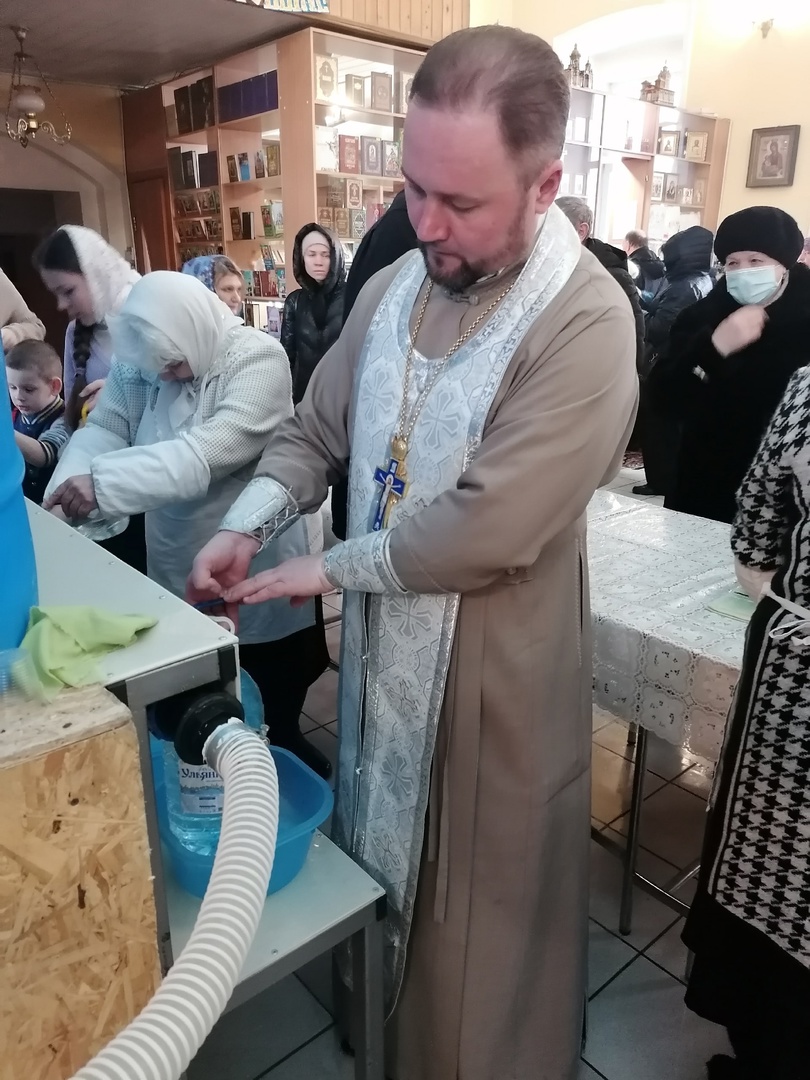 Празднование Крещение Господне