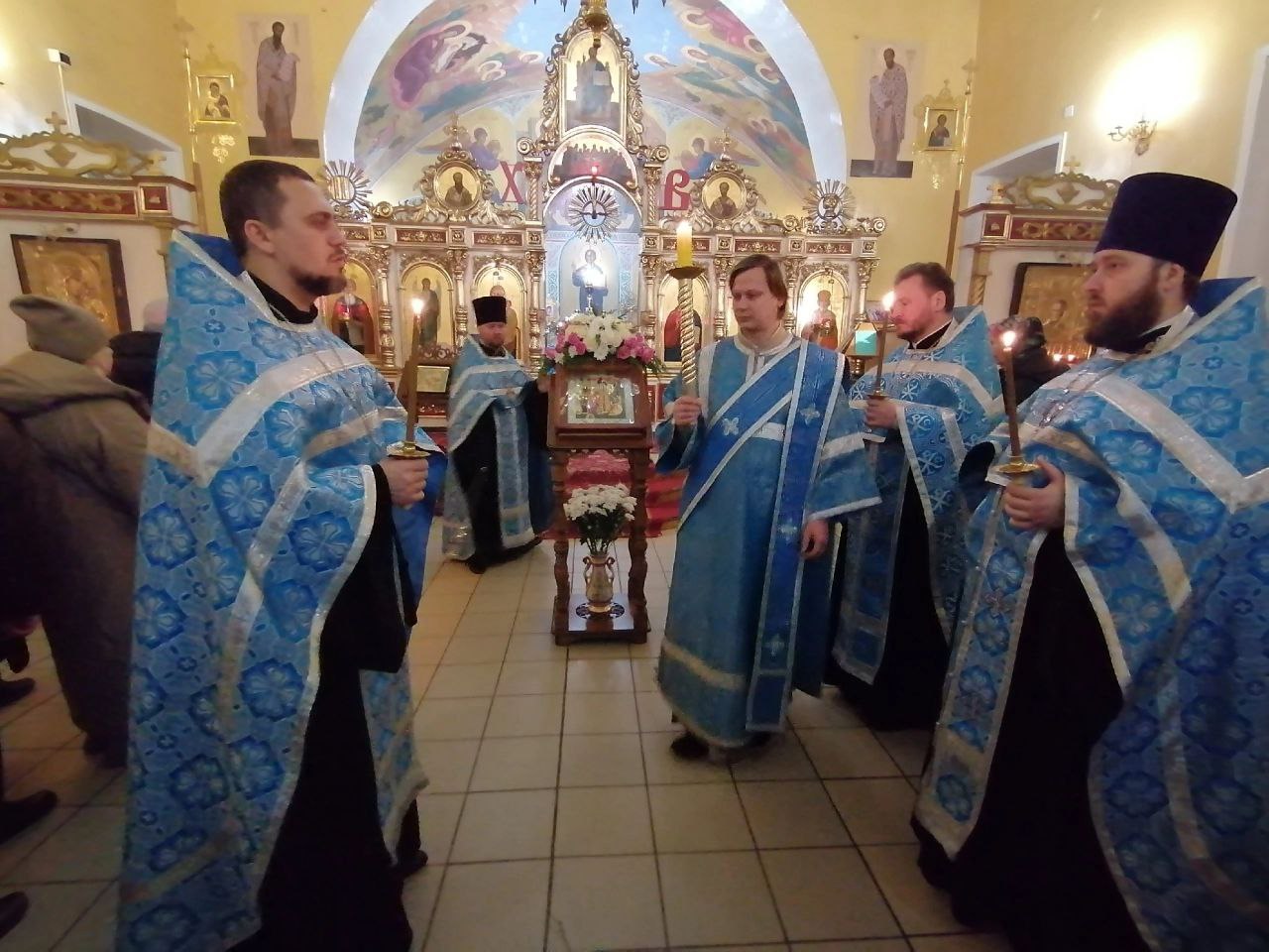 Всенощное бдение в канун празднования Введения во храм Пресвятой Богородицы