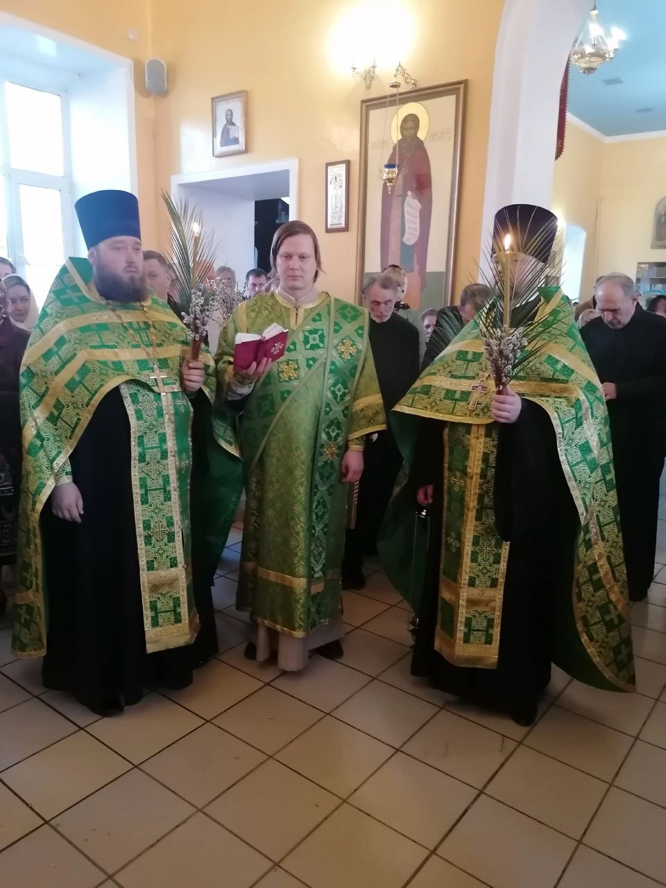 Всенощное бдение в канун Входа Господня в Иерусалим
