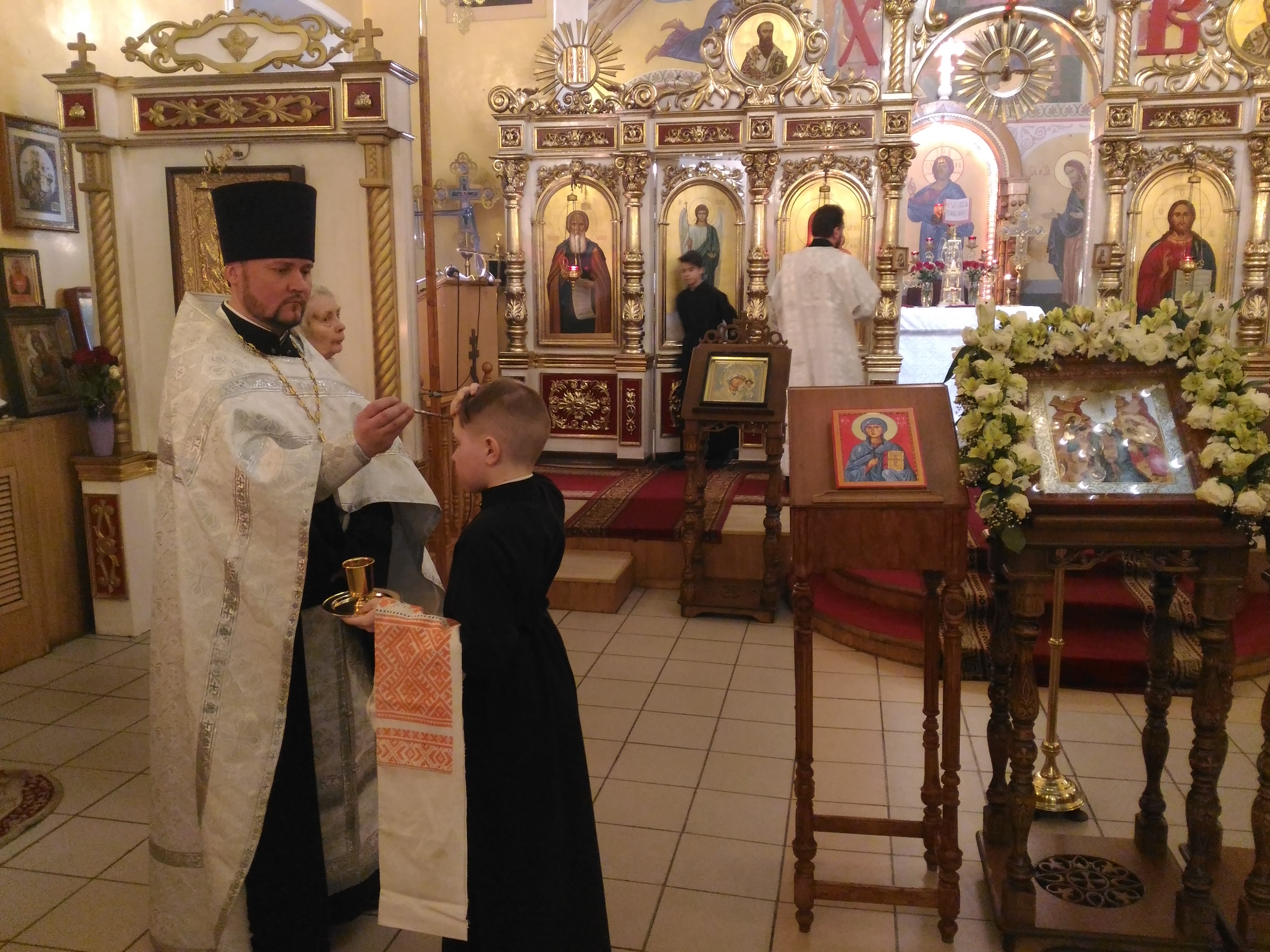 В наш храм доставлена икона равноапостольной Нины, просветительницы Грузии