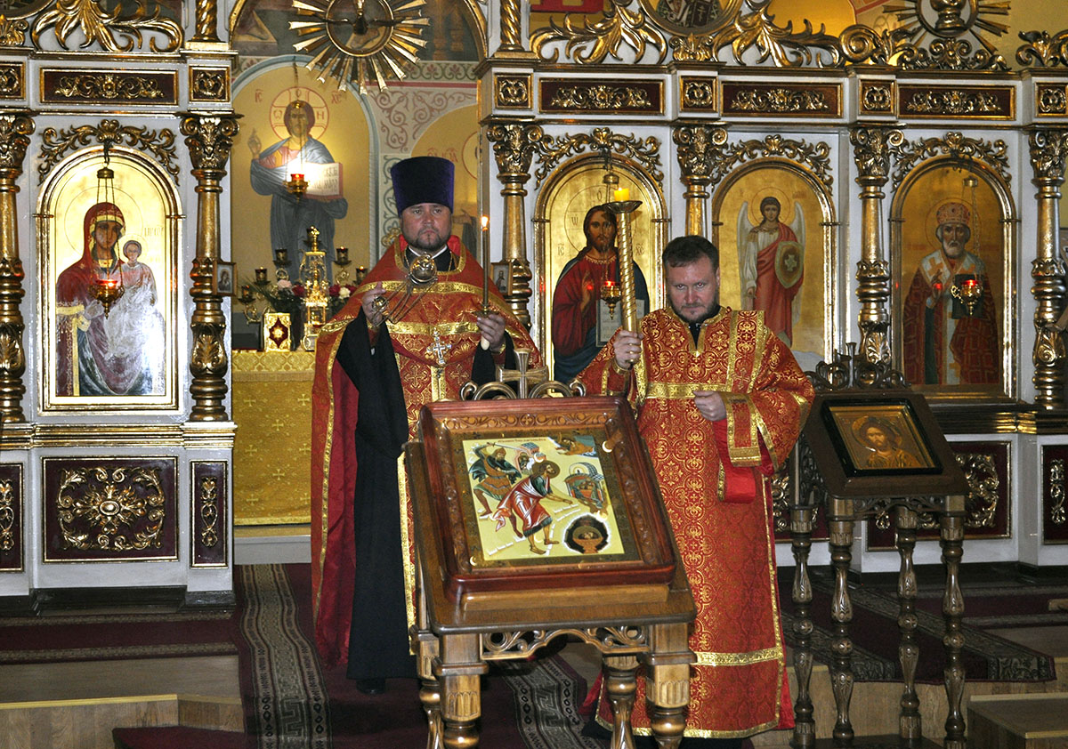 Всенощное бдение в канун дня Усекновения главы Иоанна Предтечи
