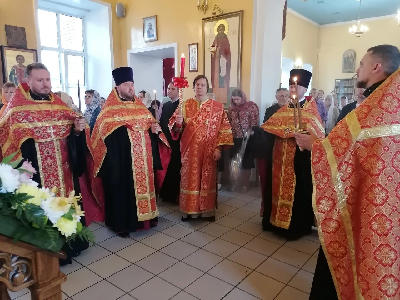 Всенощное бдение в канун престольного праздника нашего храма 