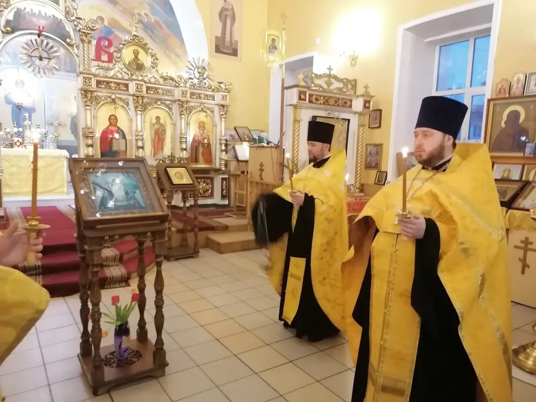 Всенощное бдение в канун Недели сыропустной