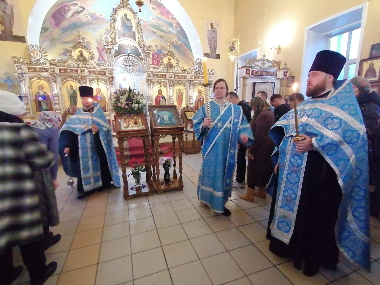 Всенощное бдение в канун Крестопоклонной Недели Великого поста и Благовещения