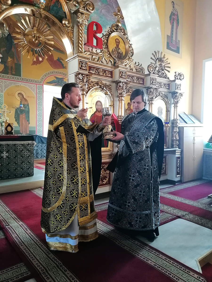 Служба в среду первой седмицы Великого поста