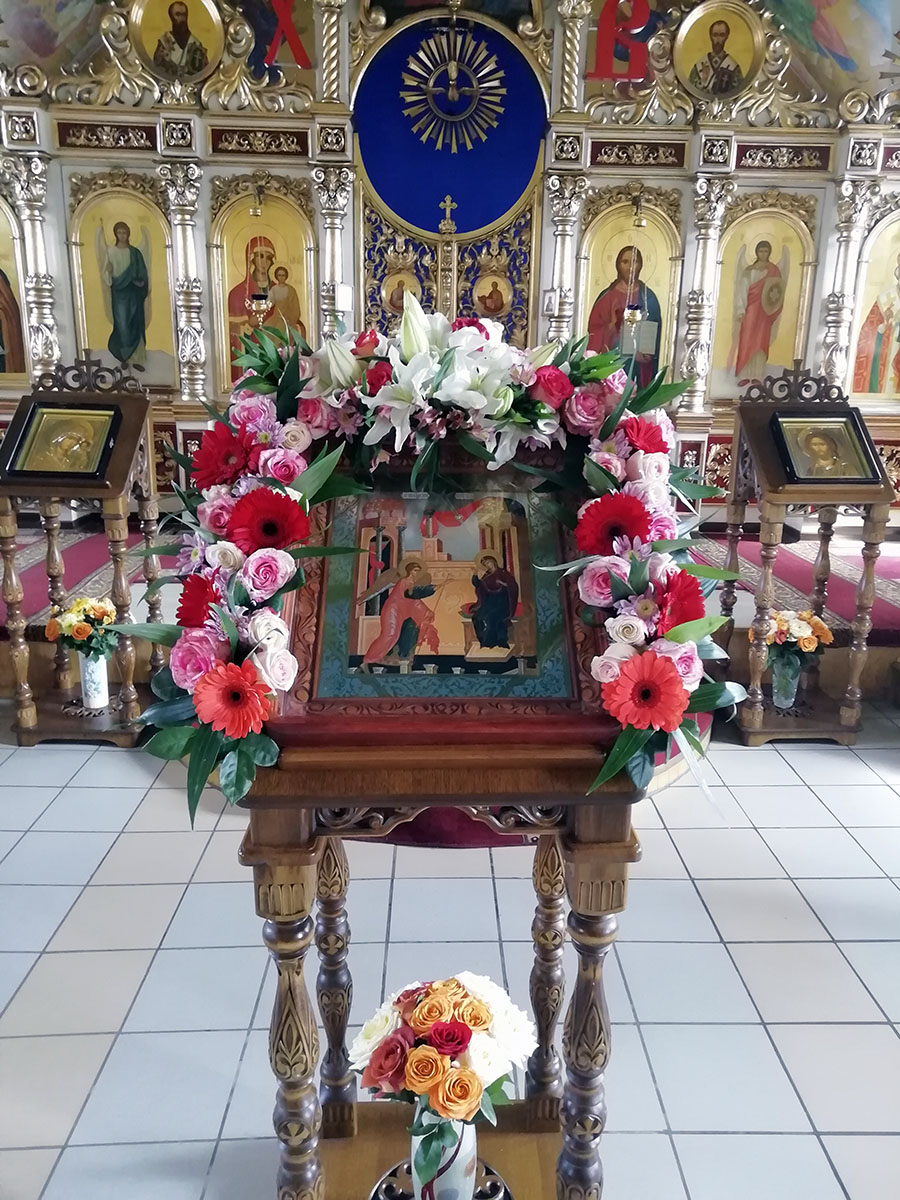 Всенощное бдение в канун Благовещения Пресвятой Богородицы
