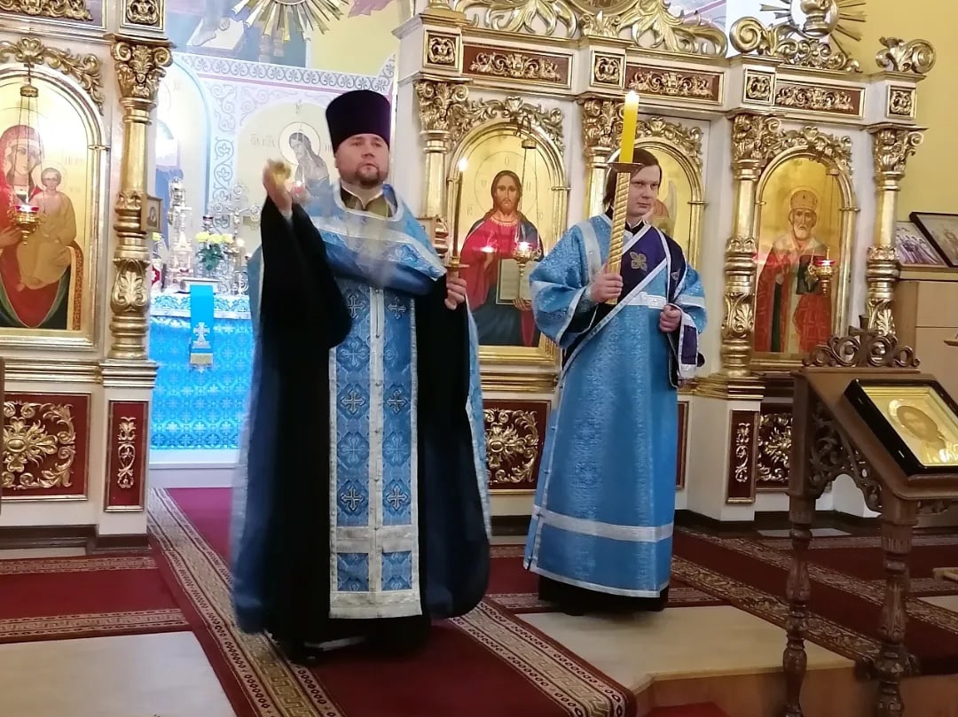 Всенощное бдение в канун праздника Сретение Господне
