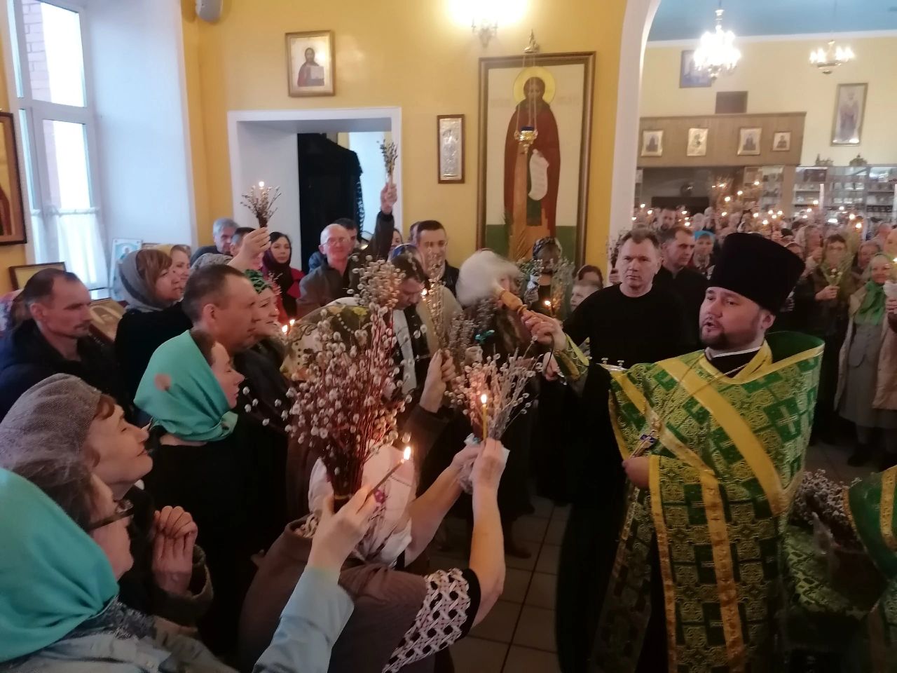 Всенощное бдение в канун Входа Господня в Иерусалим