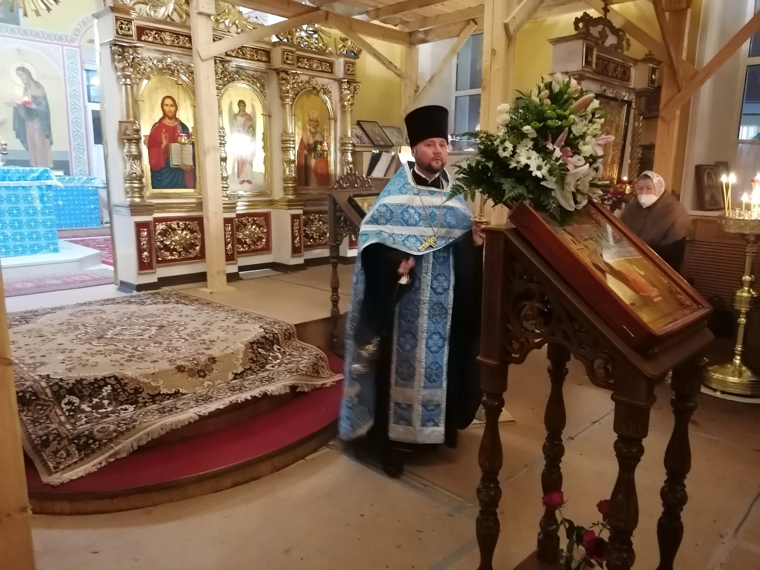 Всенощное бдение в канун праздника Сретение Господне