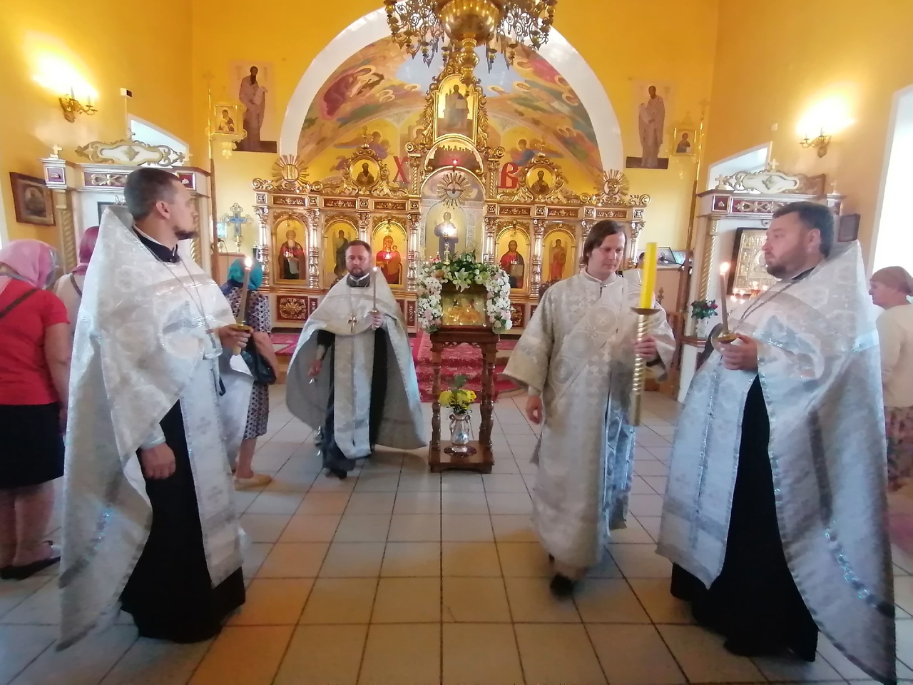 Всенощное бдение накануне праздника Преображения Господня