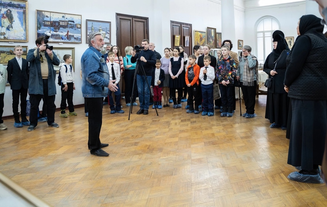 Воспитанники воскресной школы посетили Пензенское художественное училище им. К.А.Савицкого