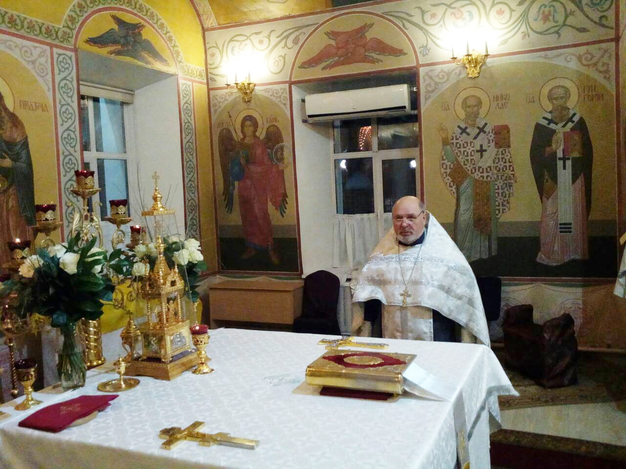 Великая вечерня в праздник Рождества Христова 