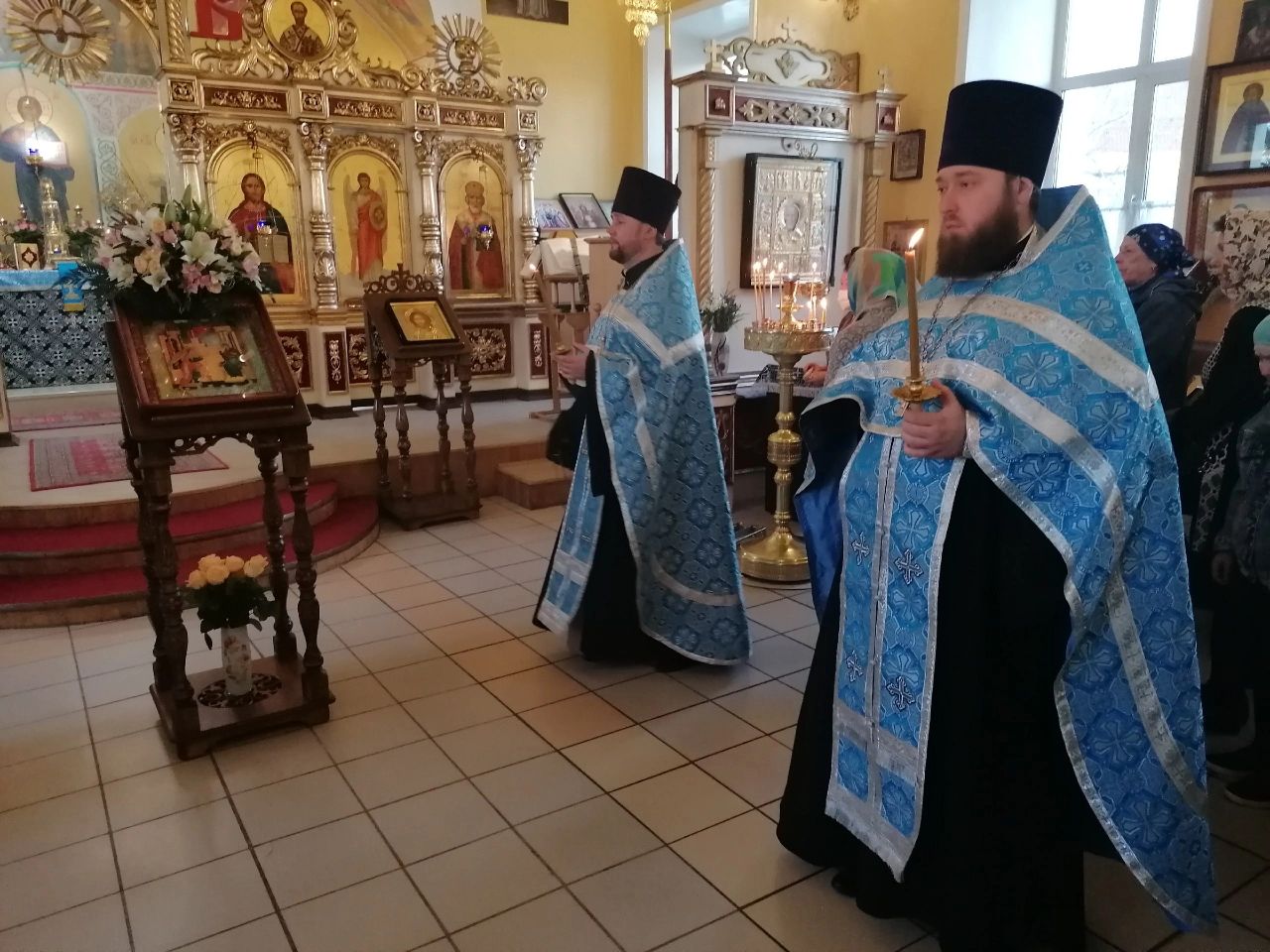 Всенощное бдение в канун праздника Благовещения Богородицы