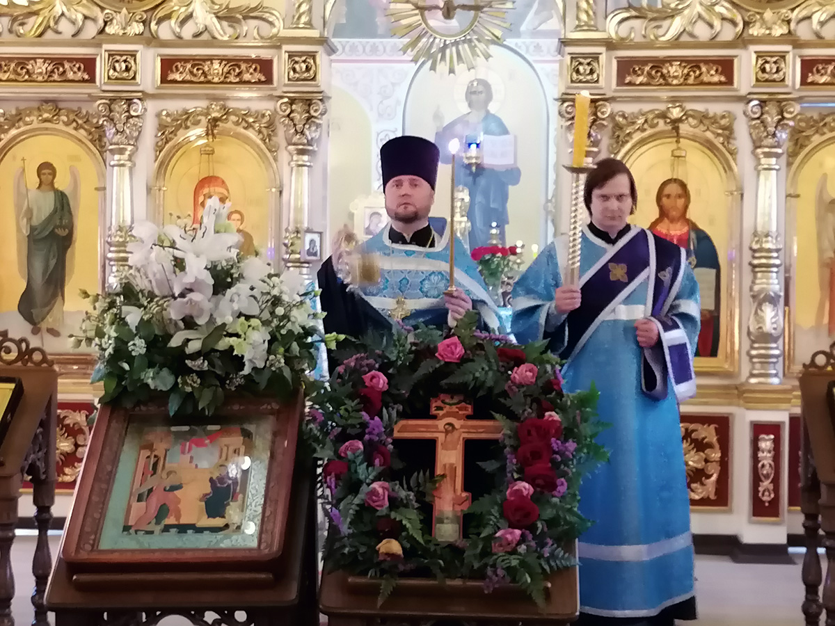 Всенощное бдение в канун праздника Благовещения Богородицы