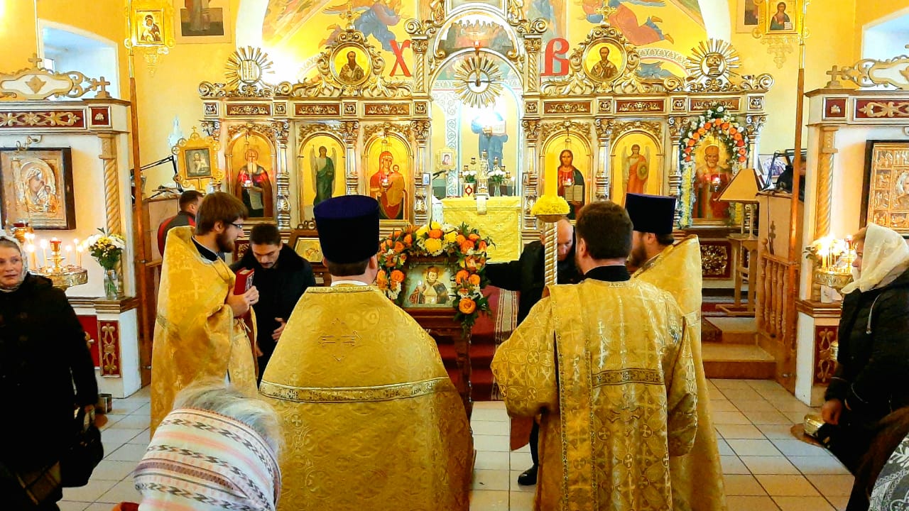 Празднование престольного праздника нашего храма