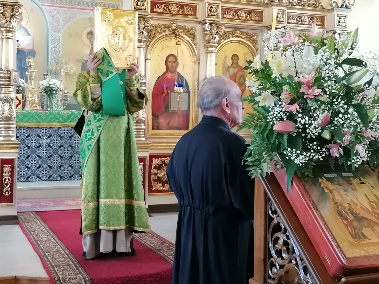 Всенощное бдение в канун Входа Господня в Иерусалим
