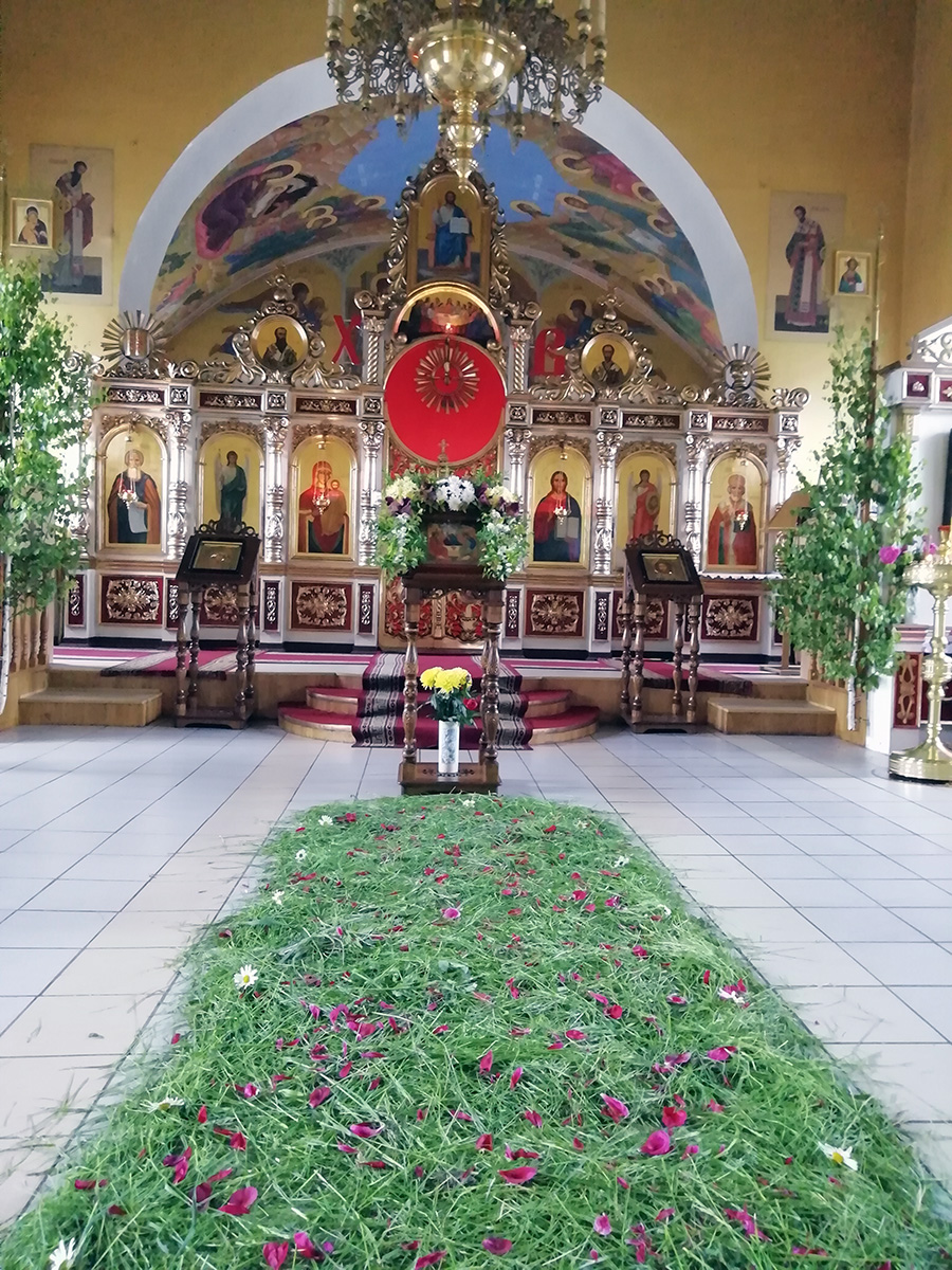 Всенощное бдение в канун праздника Троицы