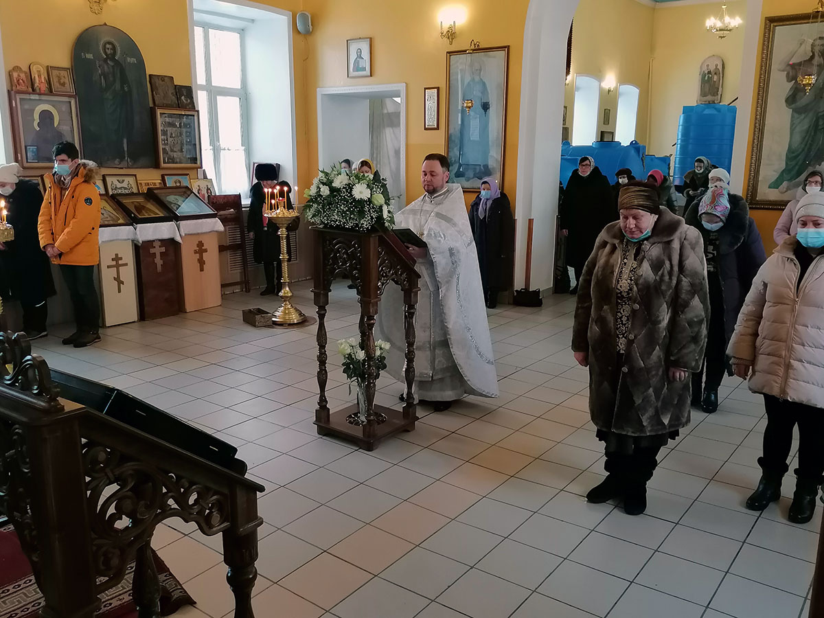 Крещенский сочельник в нашем храме