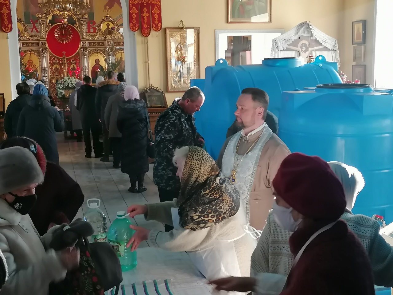 Празднование Крещение Господне