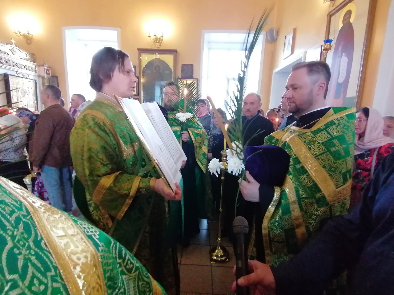 Всенощное бдение в канун Входа Господня в Иерусалим