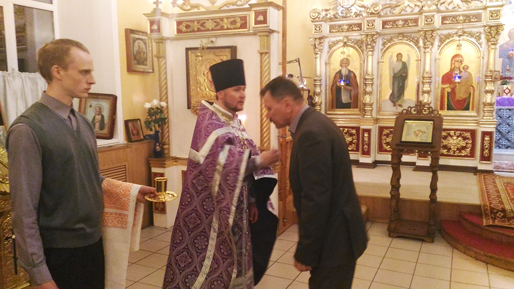Всенощное бдение в канун Крестопоклонной Недели