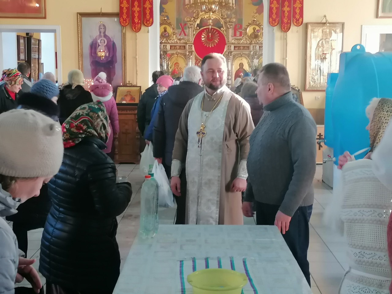 Празднование Крещение Господне