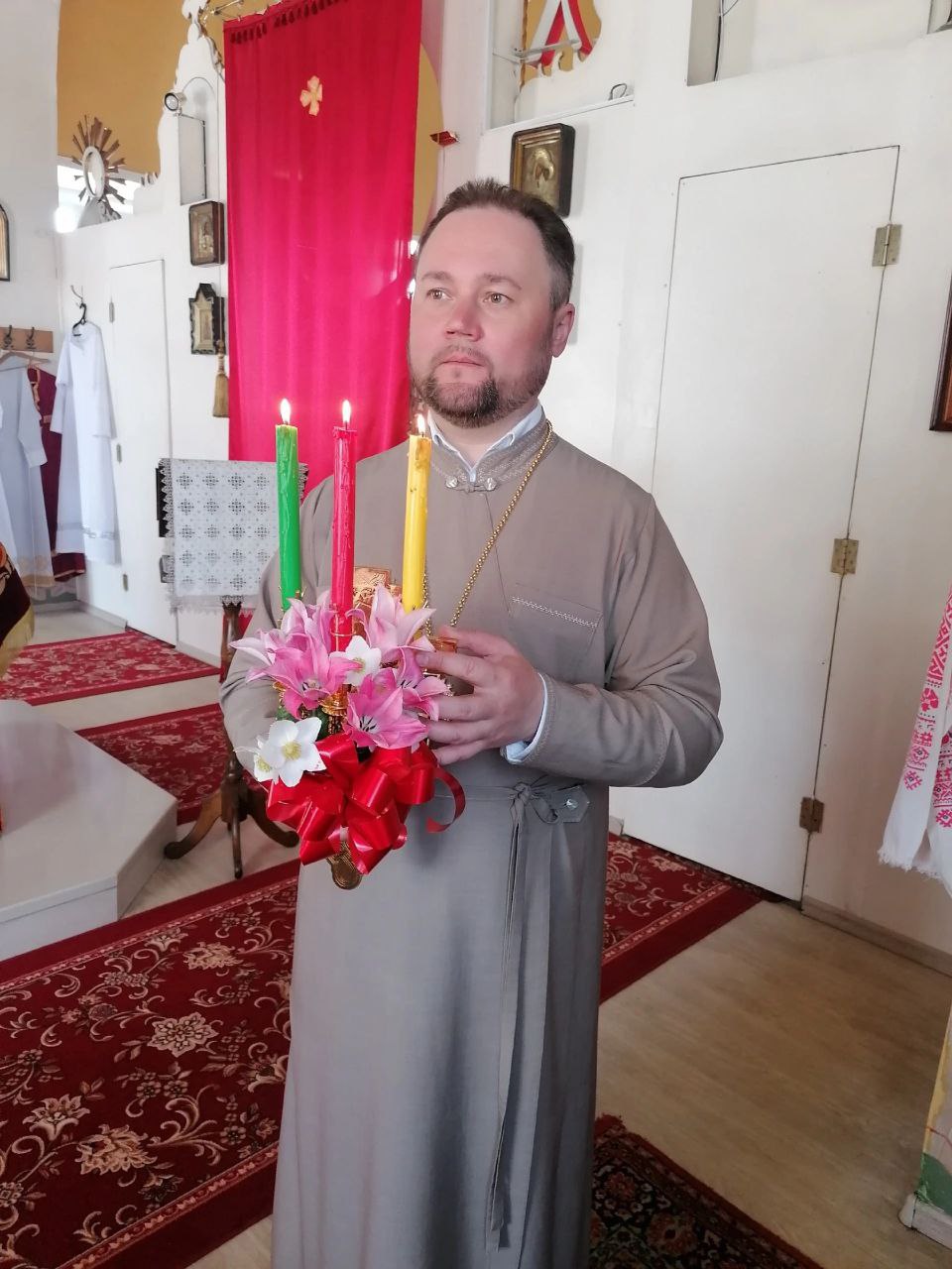 Богослужения в день Преполовения Пятидесятницы