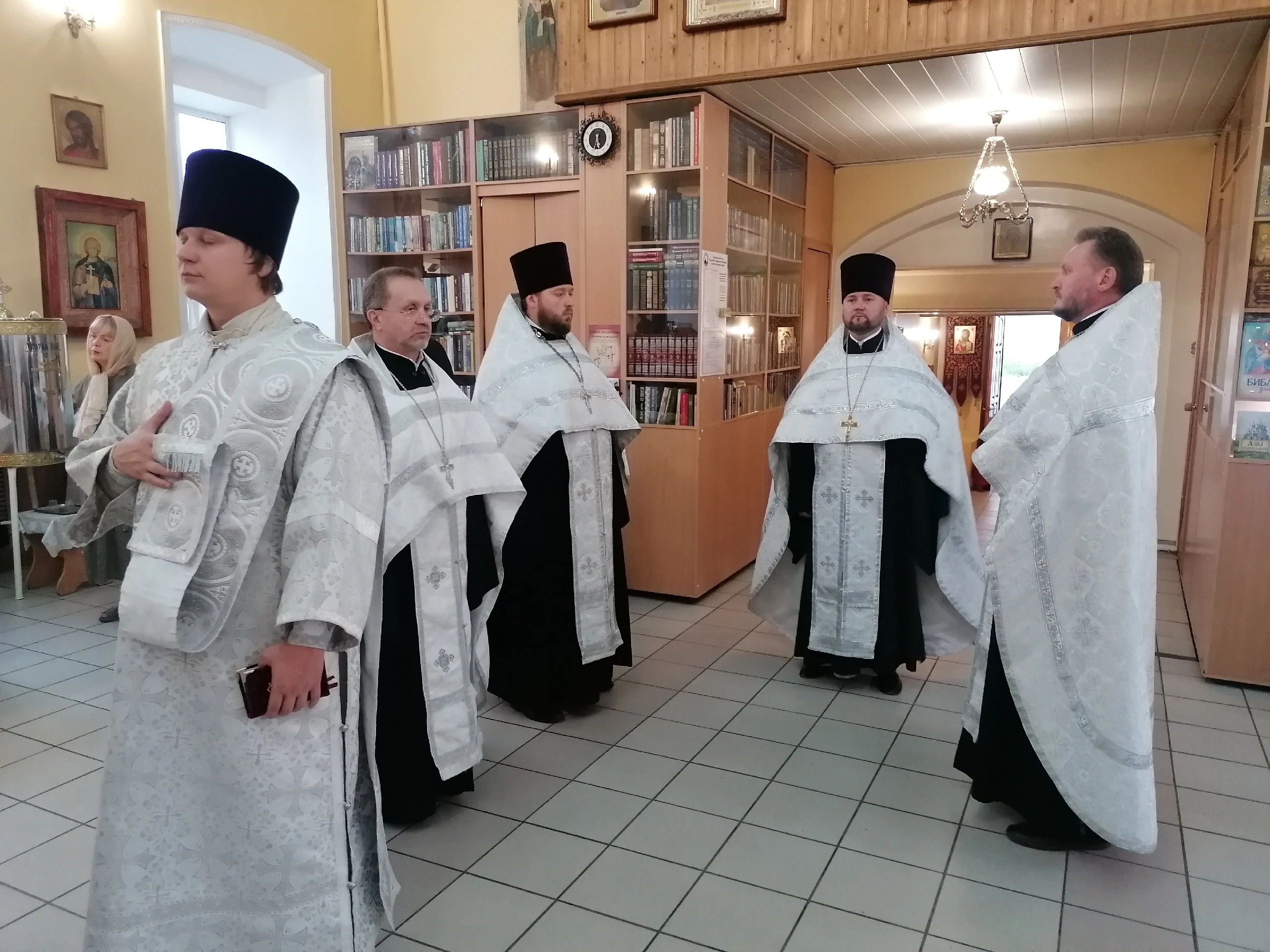 Всенощное бдение накануне праздника Преображения Господня
