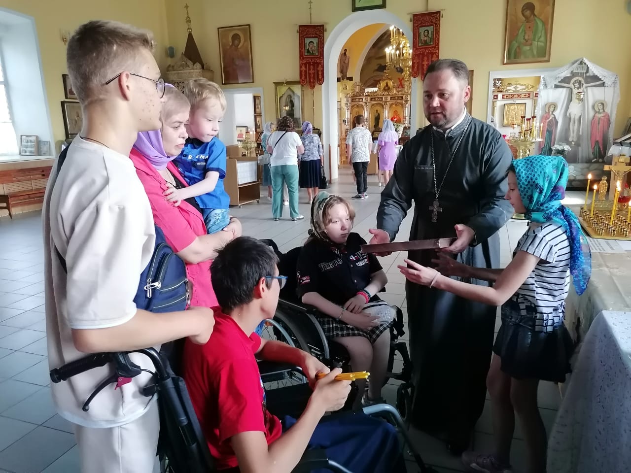 Состоялась духовно-просветительская встреча детей со священниками
