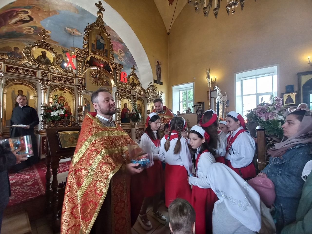 В воскресной школе Никольского храма г.Пензы состоялся Пасхальный утренник