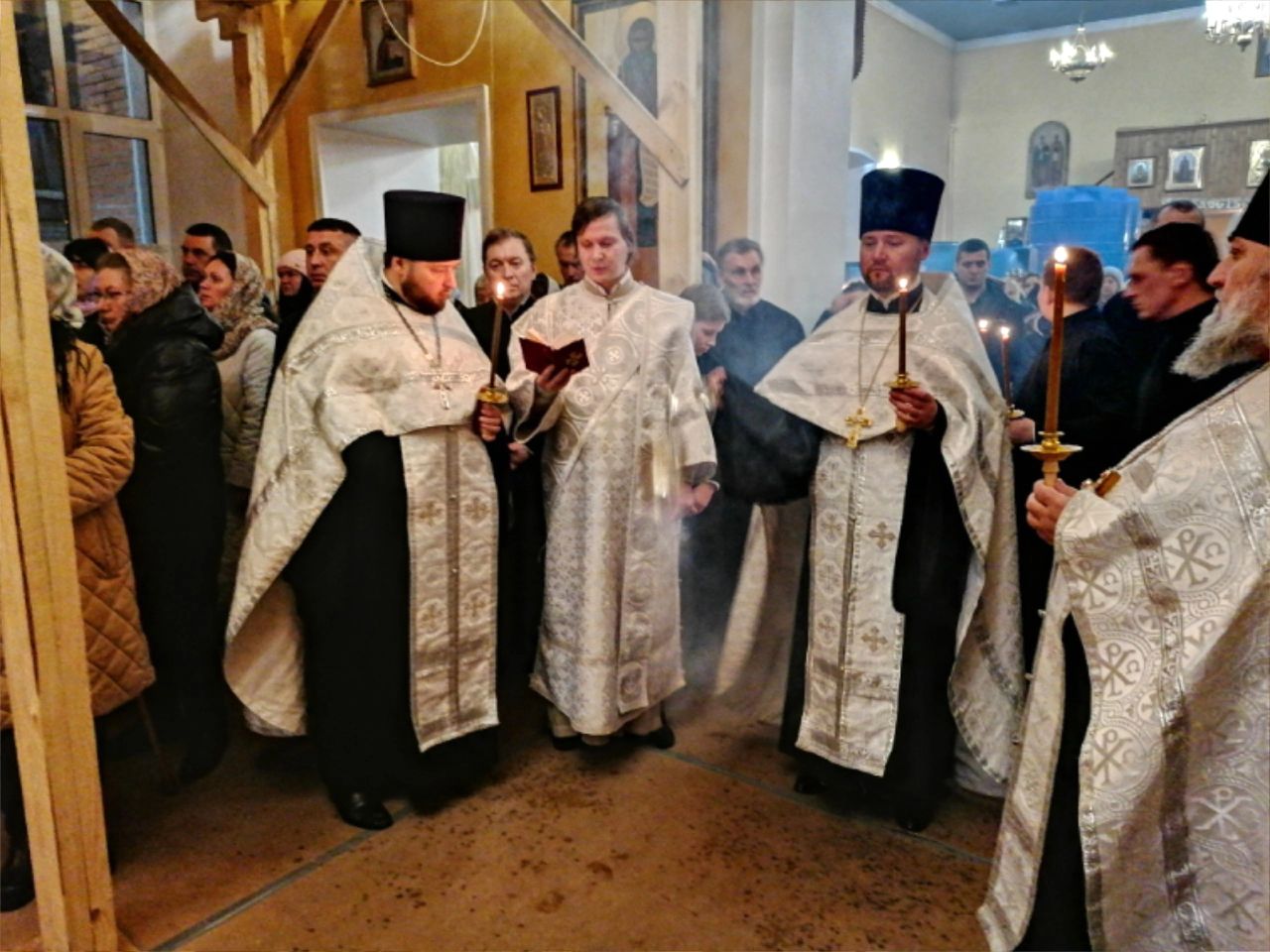 Всенощное бдение в канун Крещения Господня