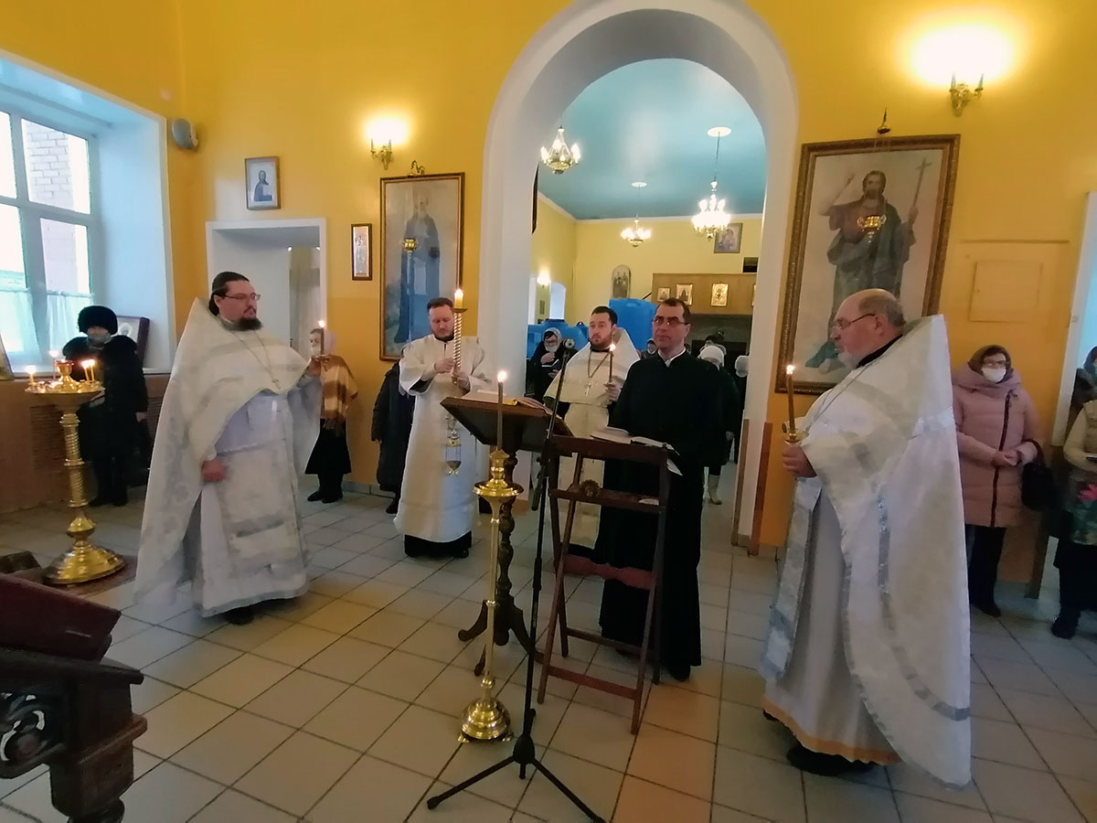 Крещенский сочельник в нашем храме