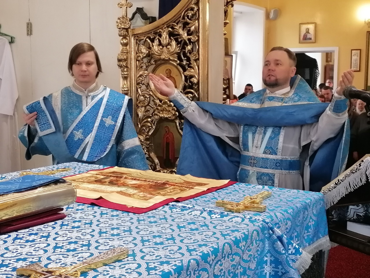 Празднование Благовещение Богородицы