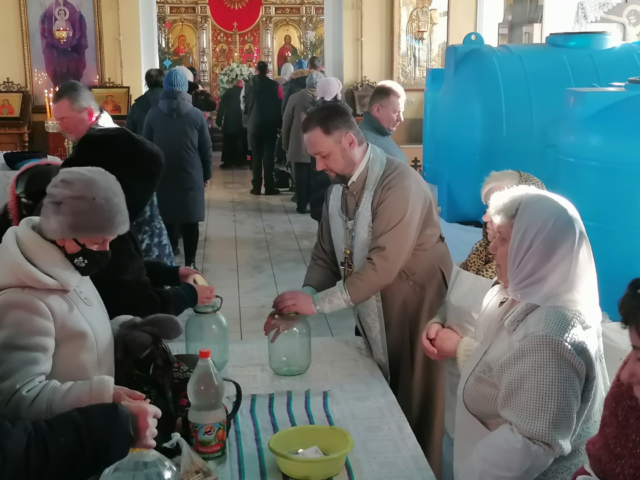 Празднование Крещение Господне