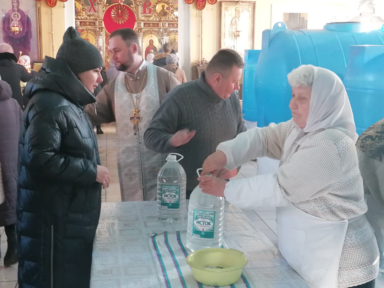 Празднование Крещение Господне