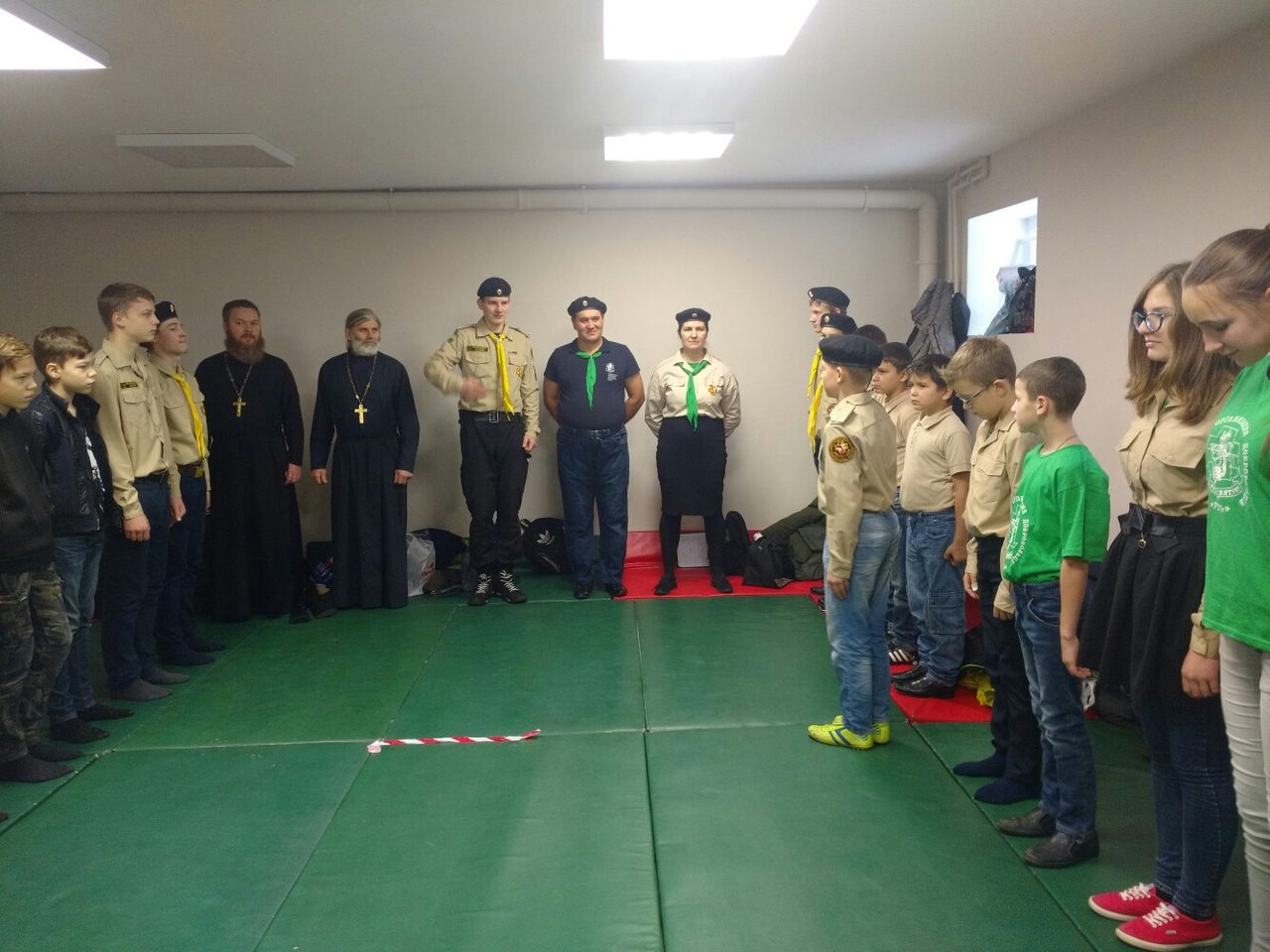 Ребята из 23 отряда Никольского храма НОРД "Русь" приняли участие в состязаниях, посвященные Дню Героев Отечества